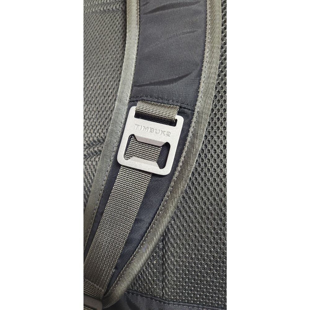 Timbuk2 Parkside Black Backpack‎ Has Logo EUC View 4